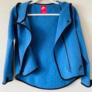 Nike Full Zip Hooded Sweatshirt Jacket Size Med